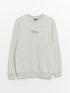 LC Waikiki Crew Neck Long Sleeve Printed Men's Sweatshirt